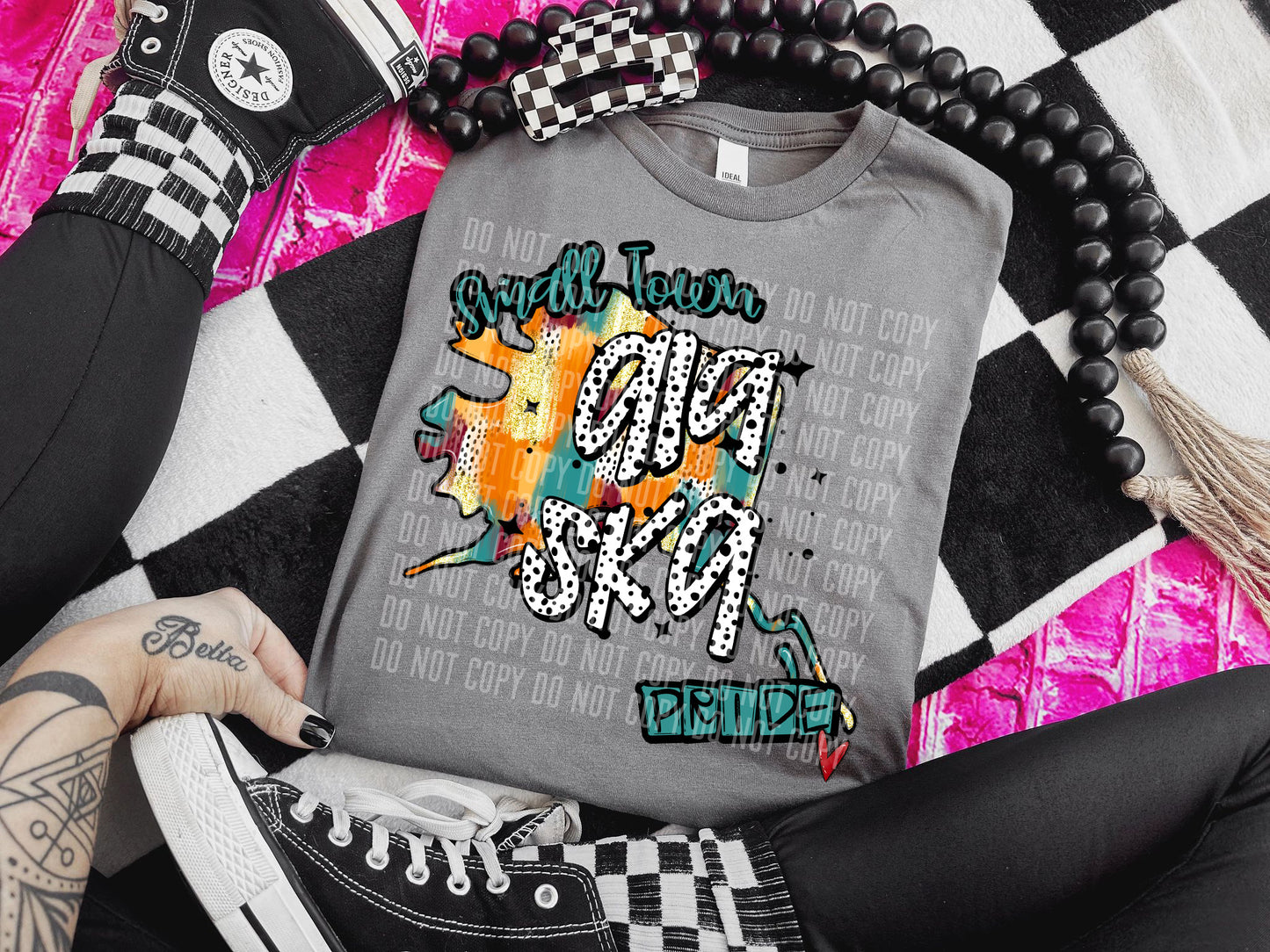 Alaska Brushstroke State Pride DTF Transfer