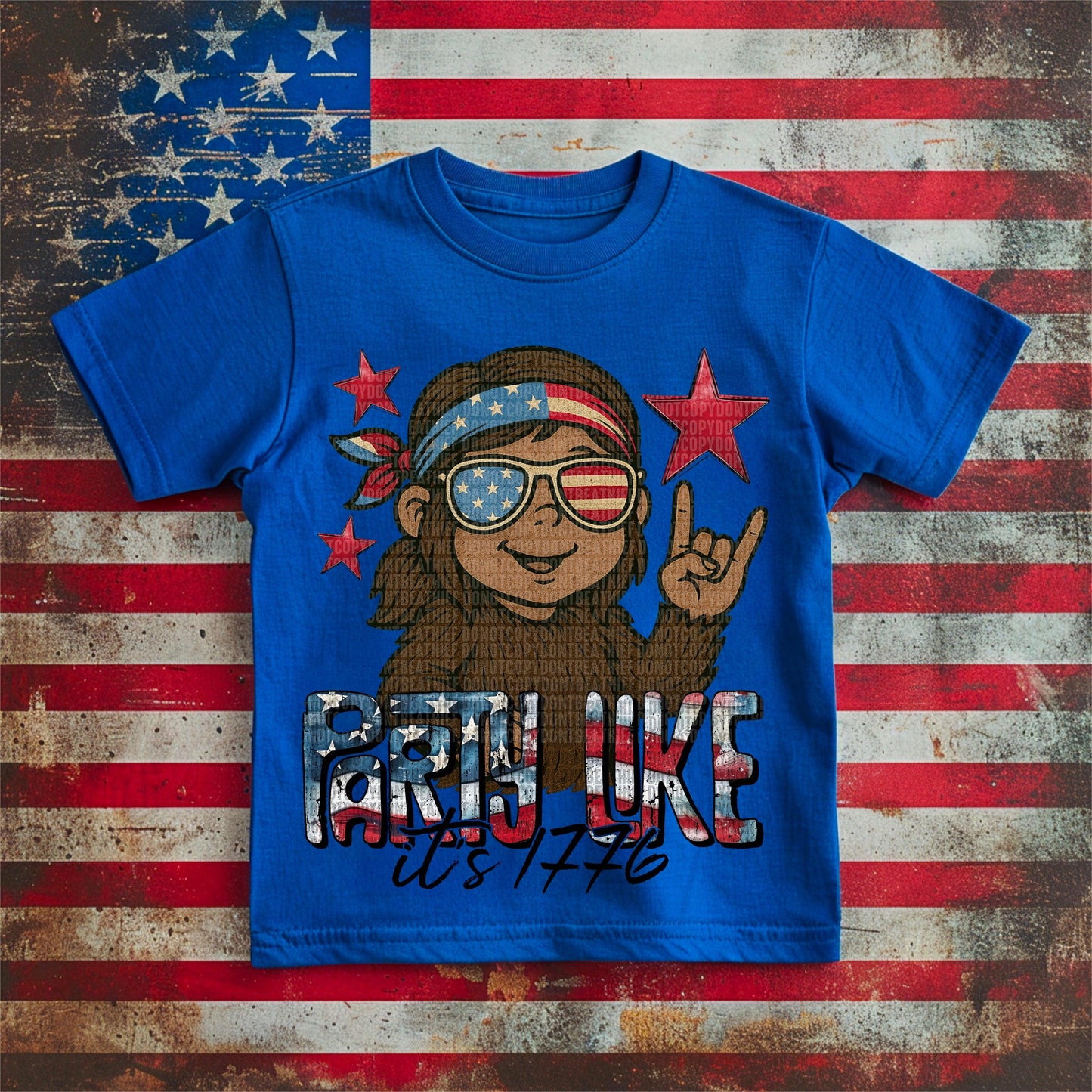All American Girl DTF Transfer