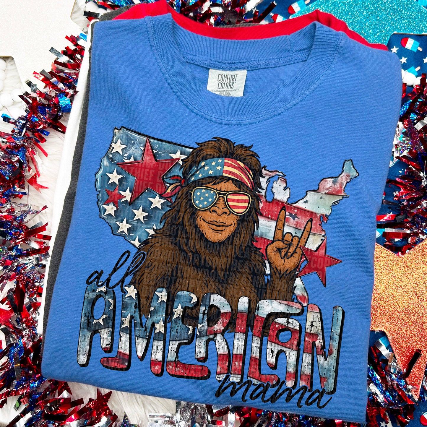 All American Mama DTF Transfer