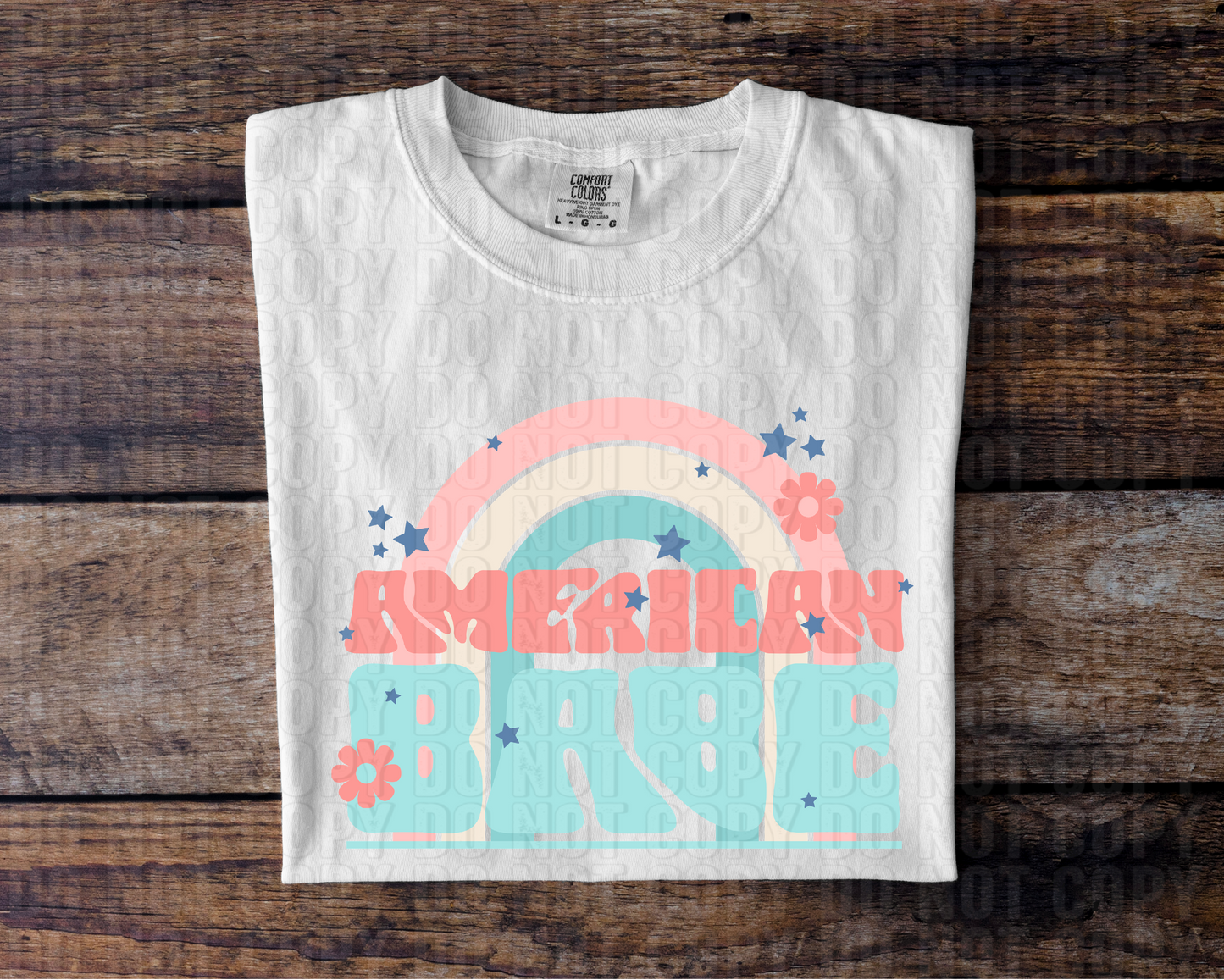 American Babe Retro DTF Transfer