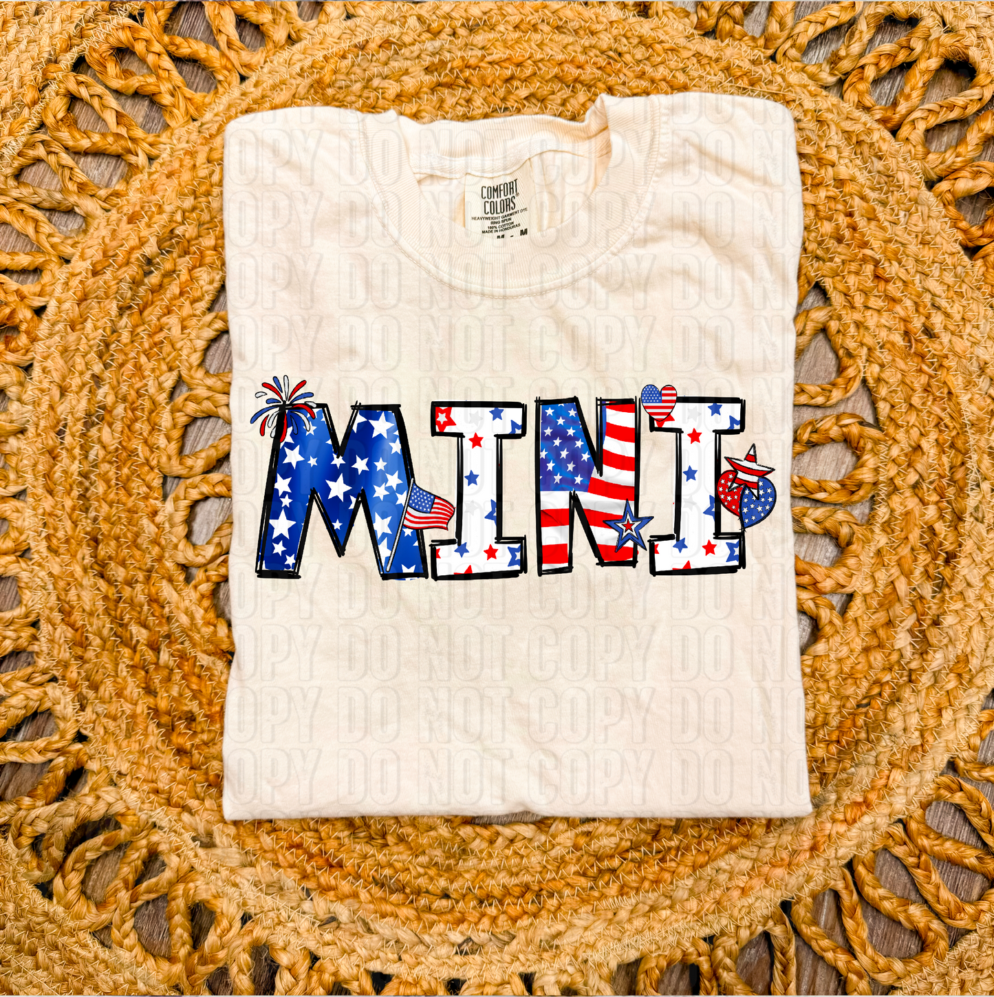 Mini American Doodle DTF Transfer