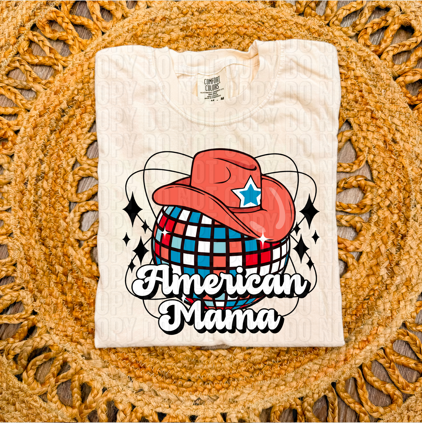 American Mama DTF Transfer