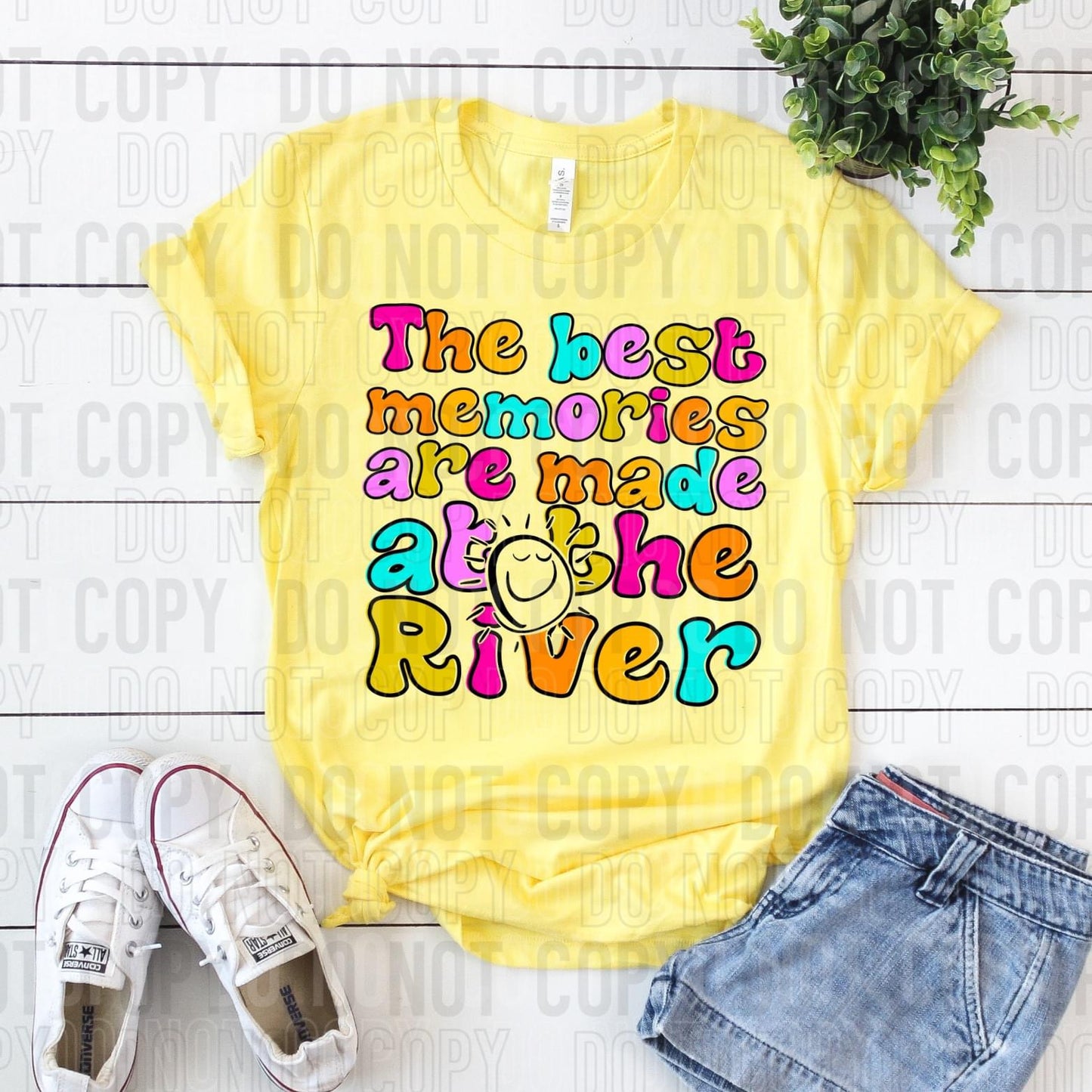 The Best Memories Are Made At The River DTF Transfer