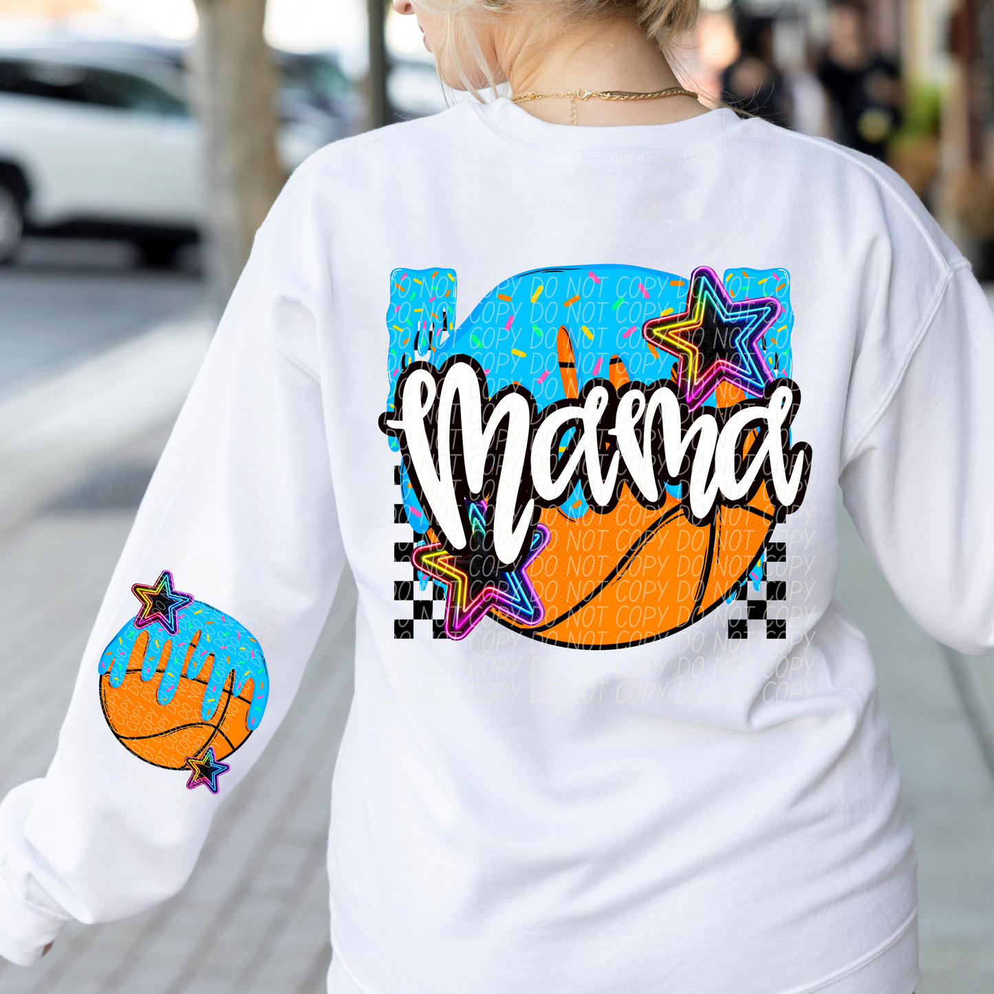 Basketball Mama Drip DTF Transfer
