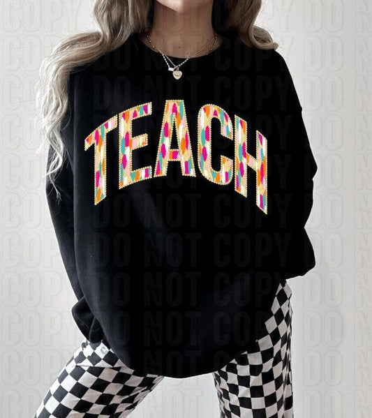 Teach Bright Brush DTF Transfer