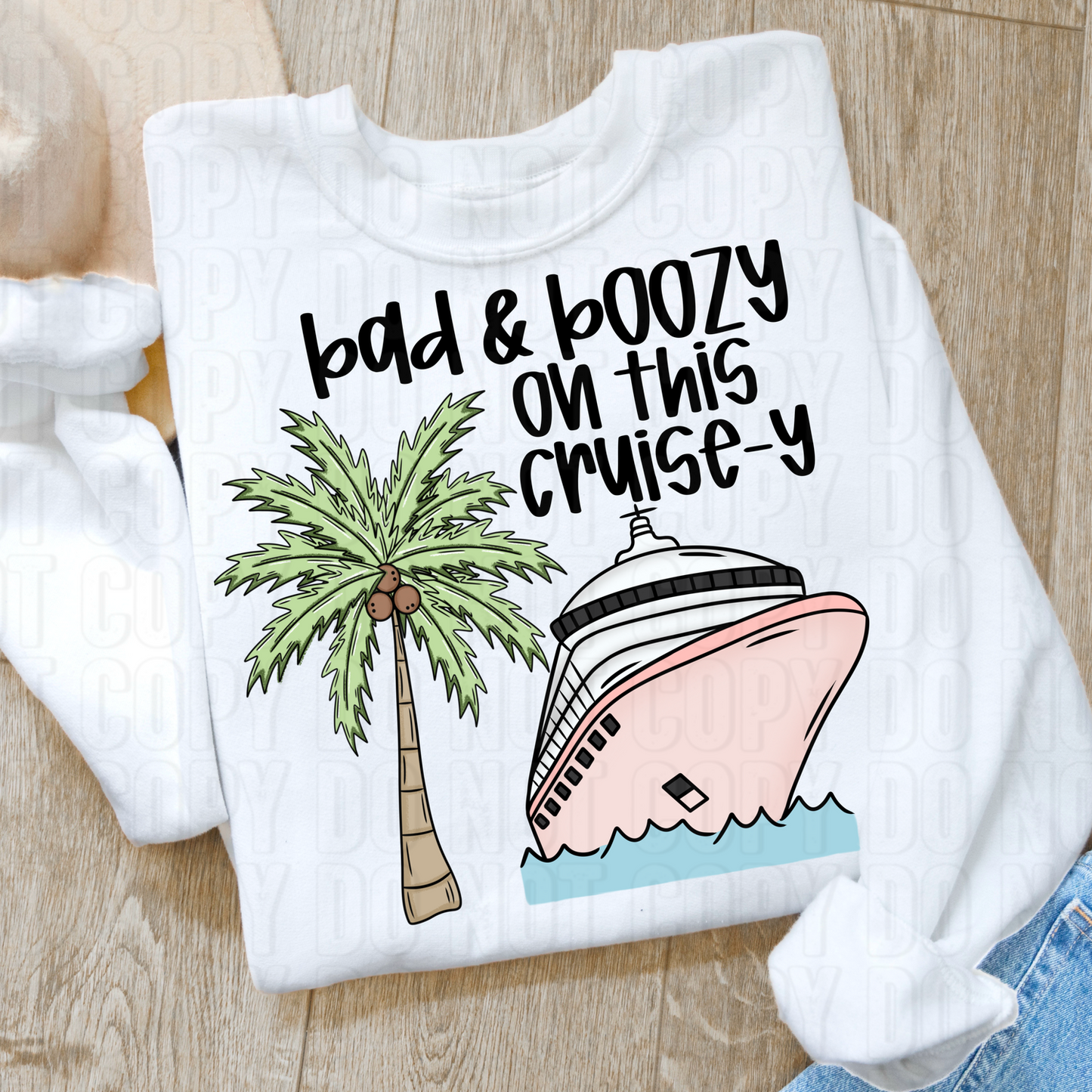 Bad & Boozy DTF Transfer