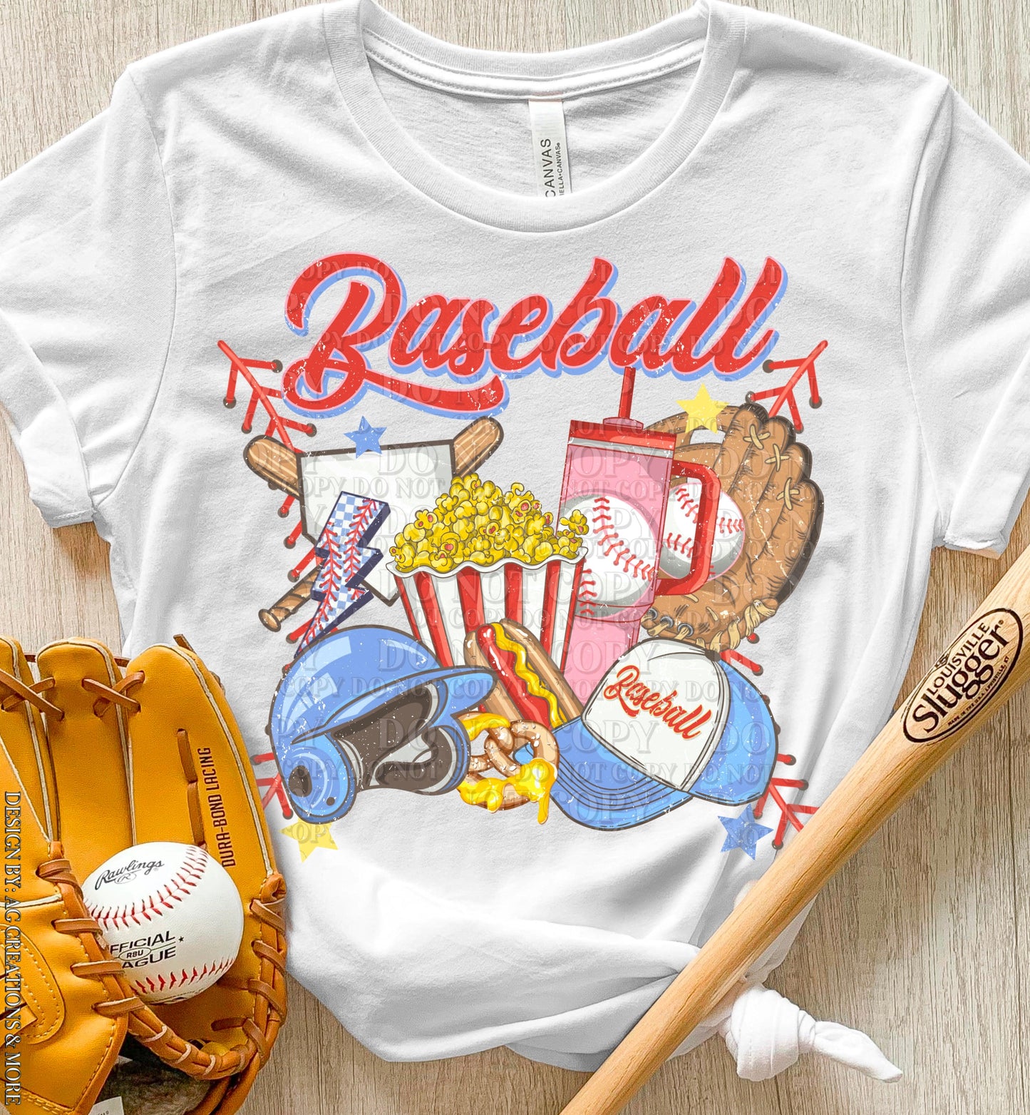 Baseball Sports DTF Transfer