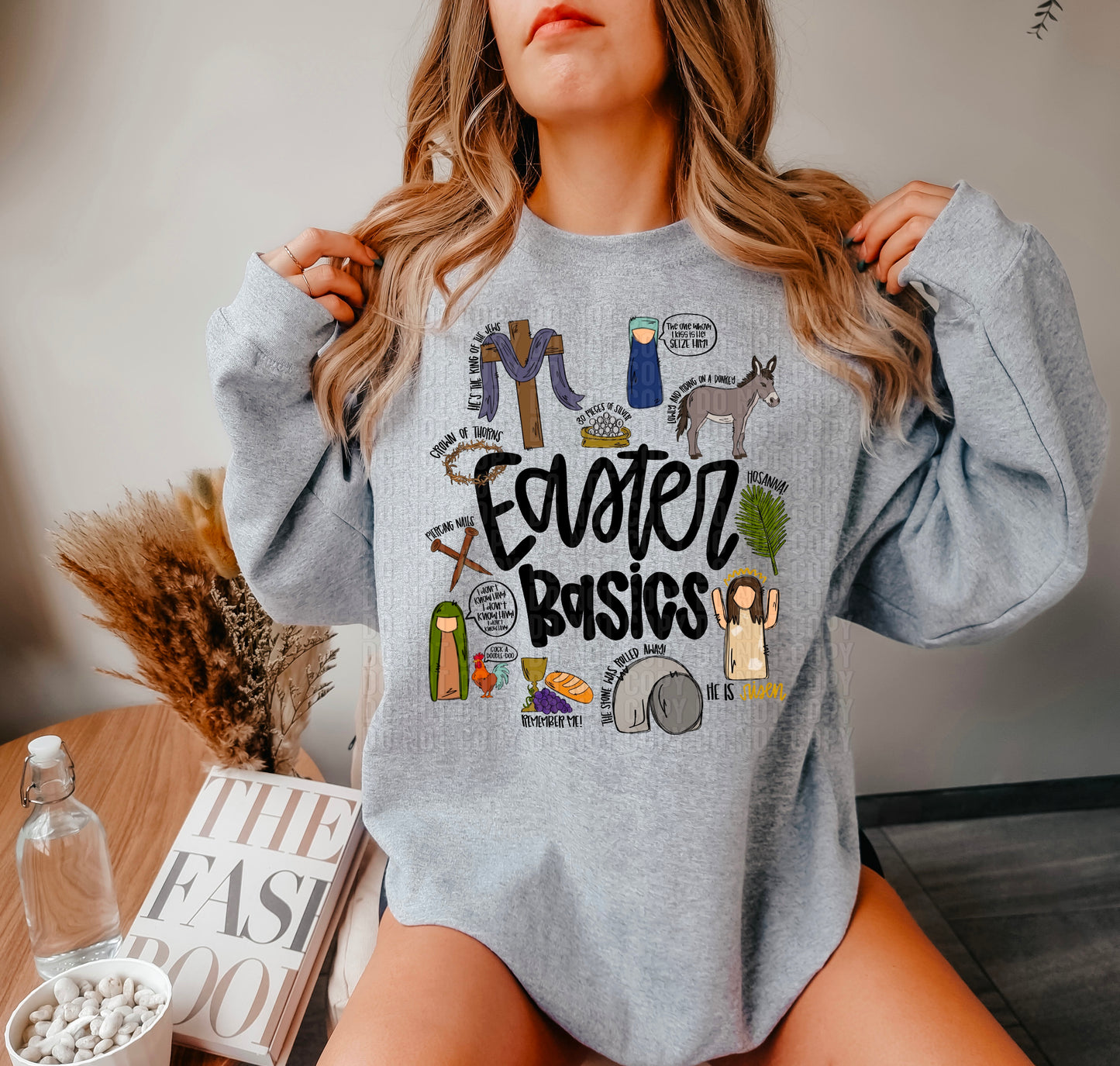 Easter Basics DTF Transfer