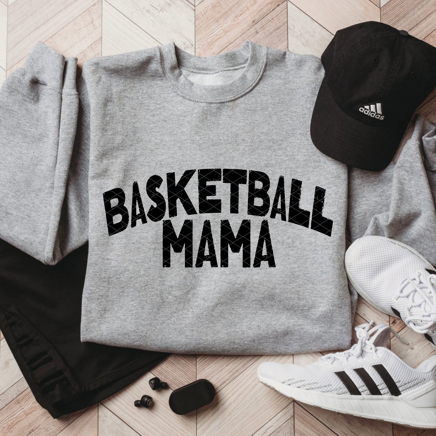 Basketball Mama Black Font DTF Transfer