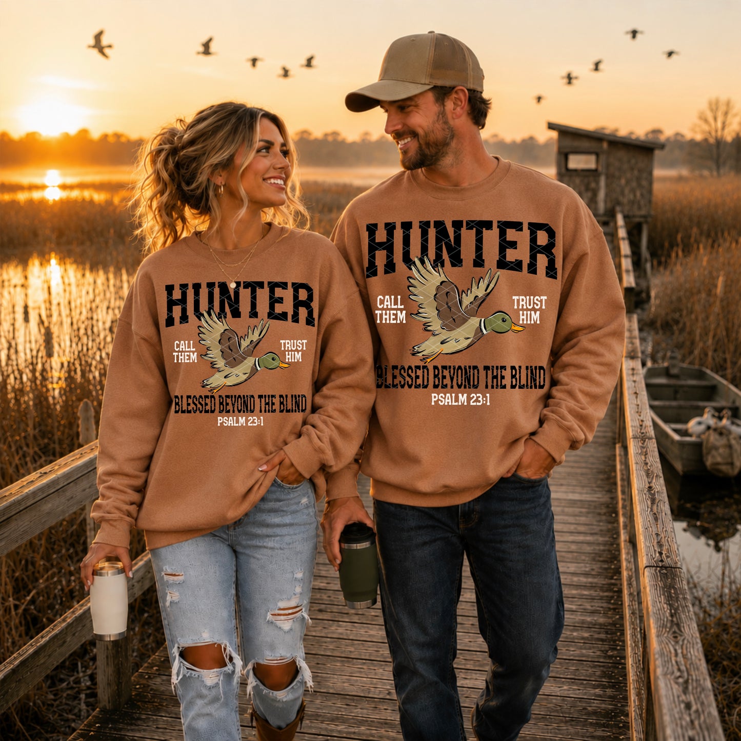 Hunter | Blessed Beyond The Blind DTF Transfer