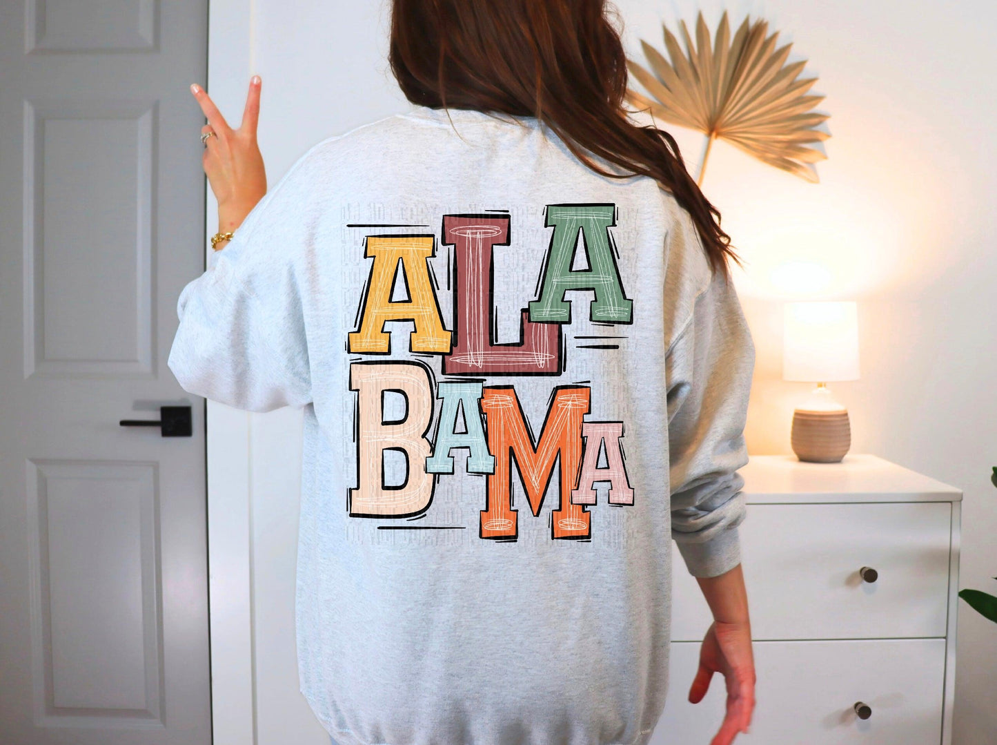 Boho Alabama DTF Transfer