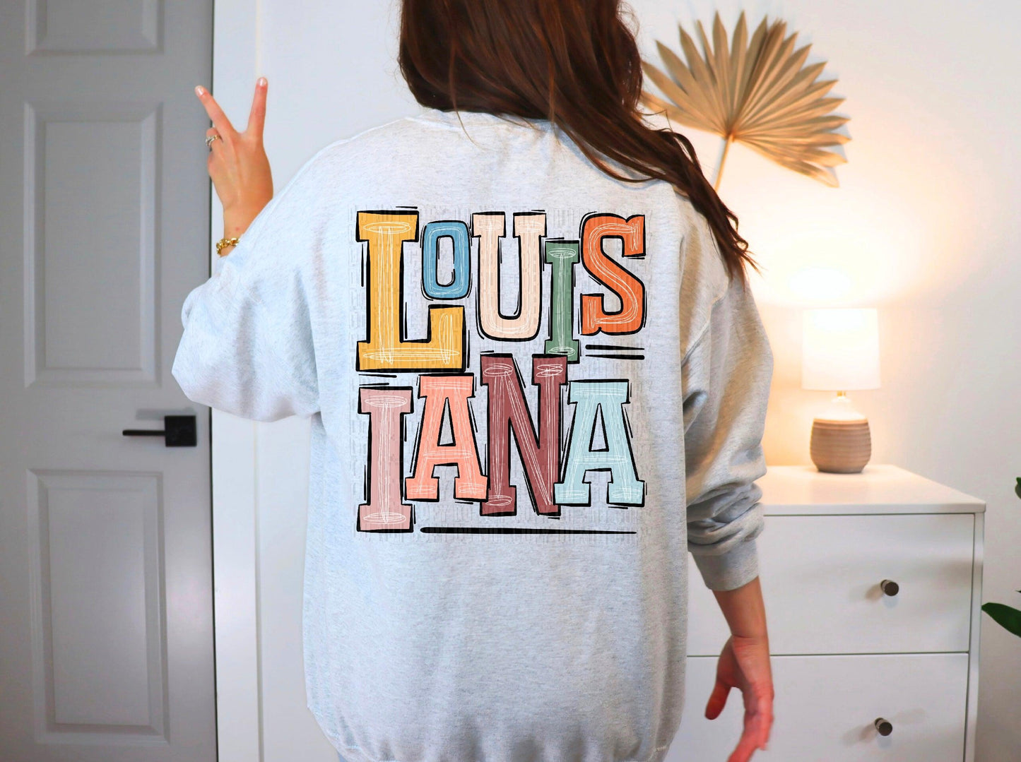 Boho Louisiana DTF Transfer