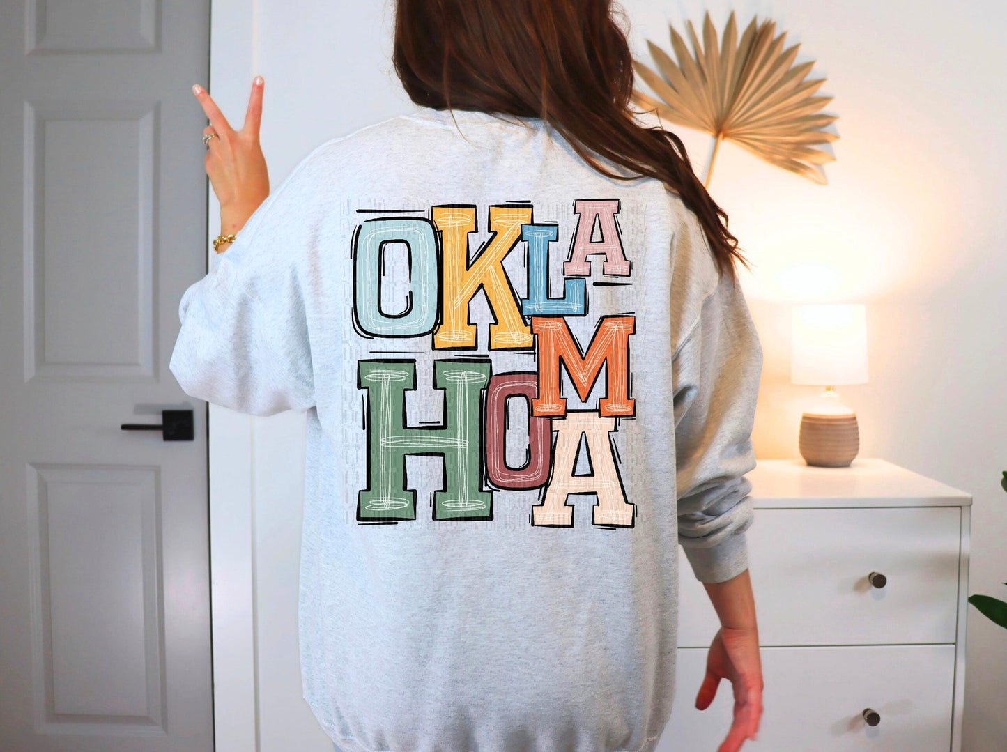 Boho Oklahoma DTF Transfer