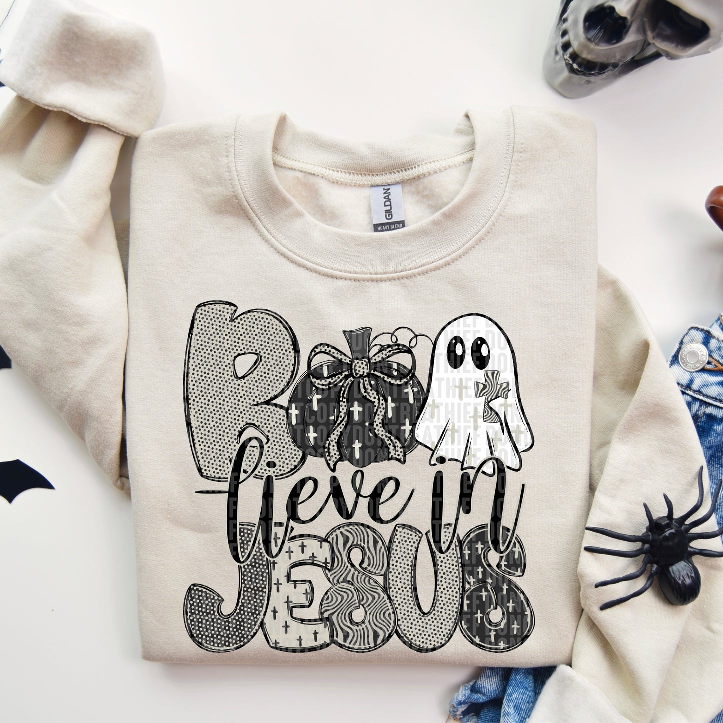 Boo-lieve In Jesus DTF Transfer