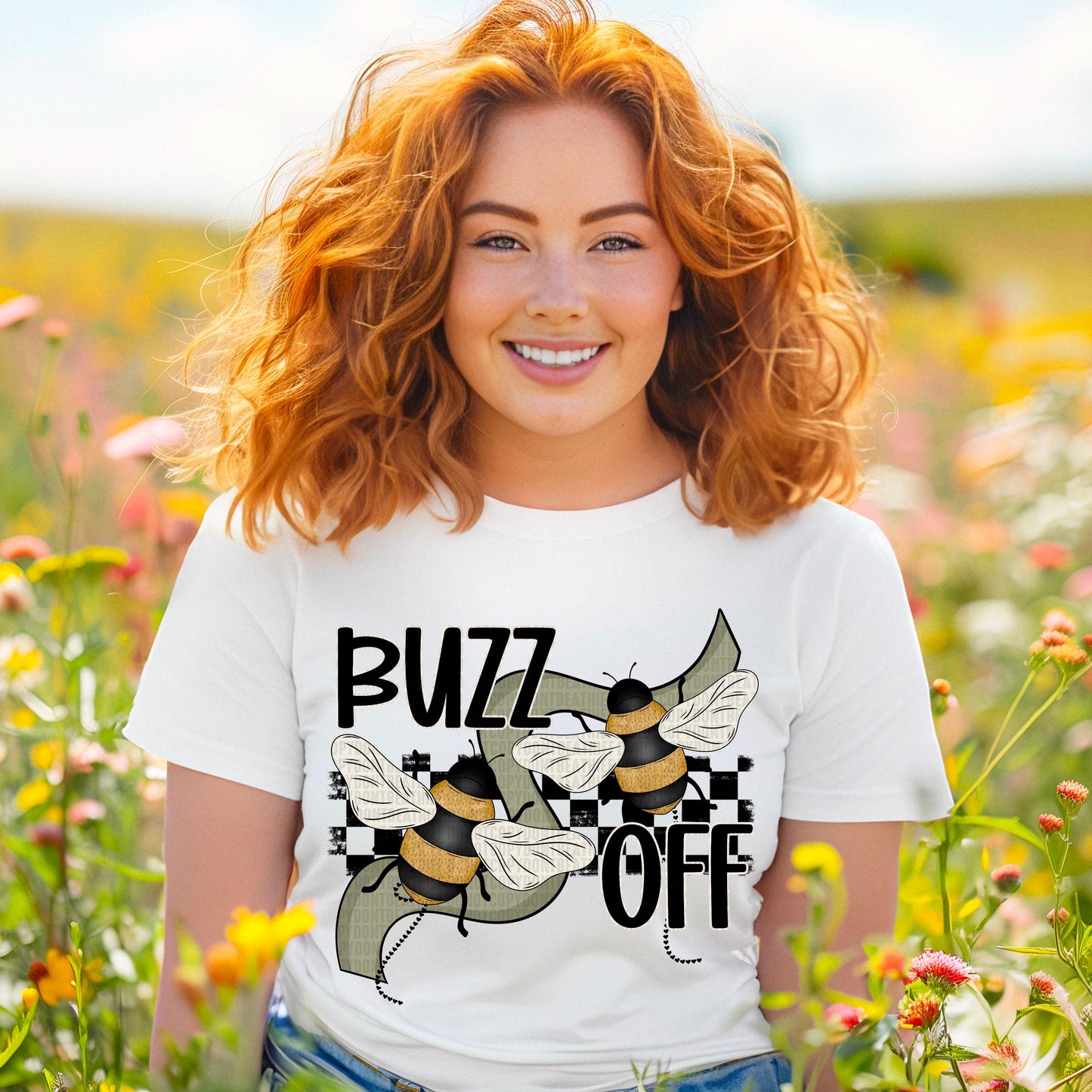 Buzz Off DTF Transfer