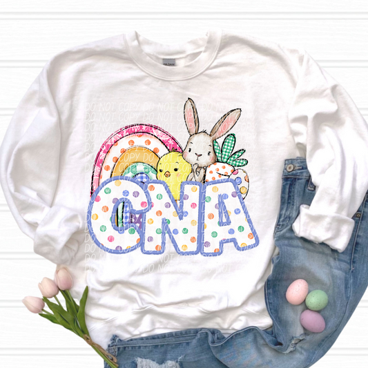 CNA Easter Career DTF Transfer