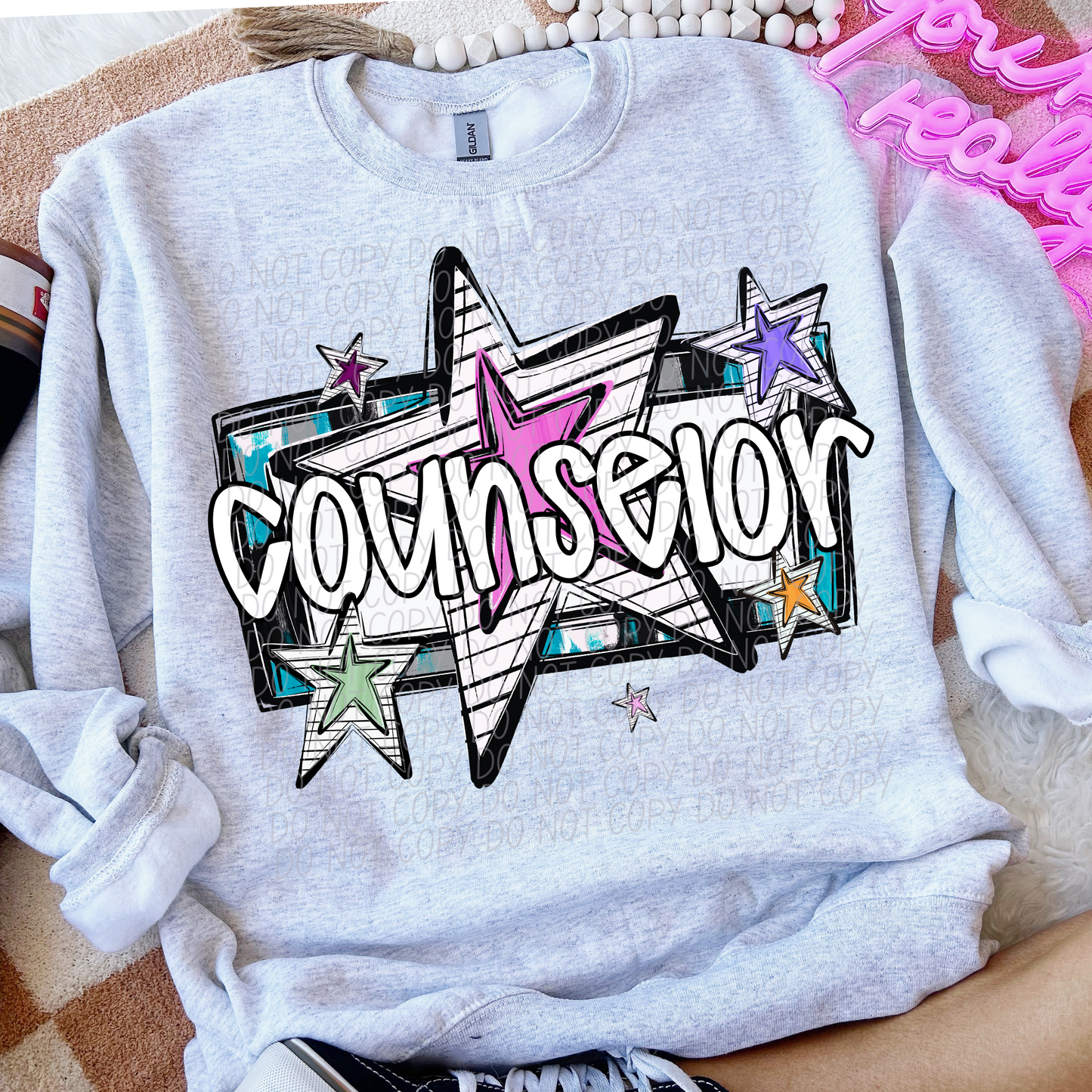 COUNSELOR CS Bright Stars DTF Transfer