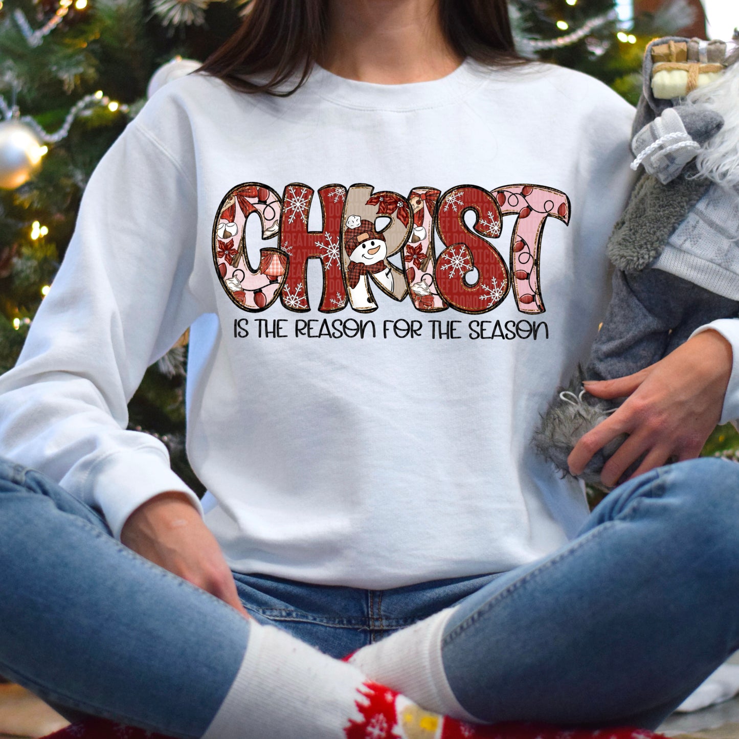 Christ Is The Reason DTF Transfer