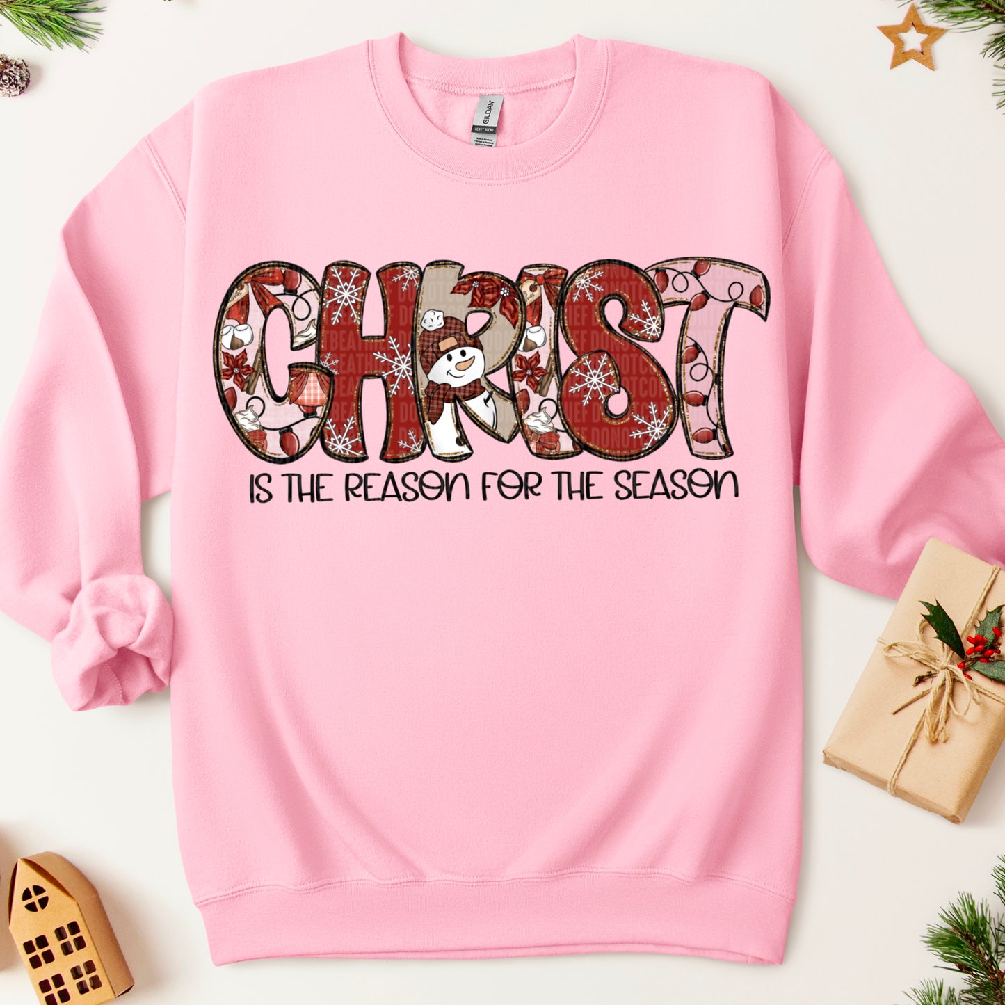 Christ Is The Reason DTF Transfer