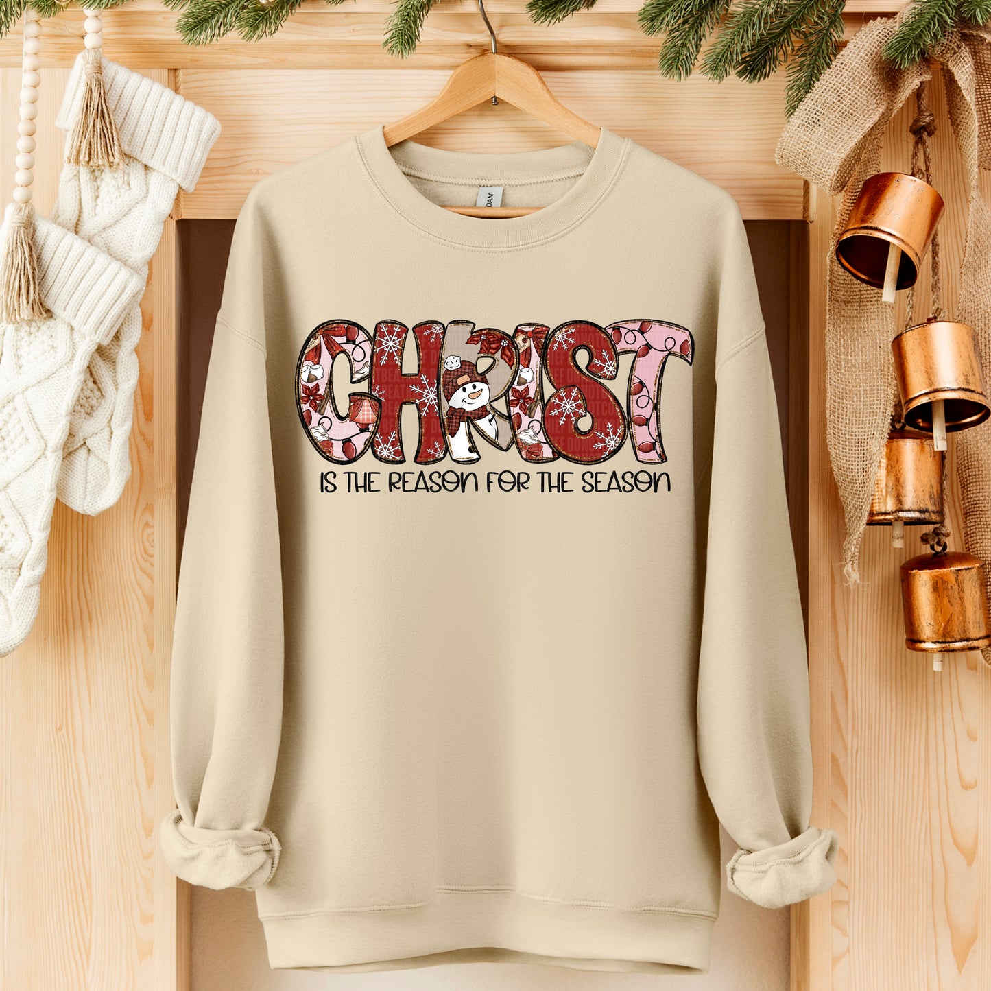 Christ Is The Reason DTF Transfer