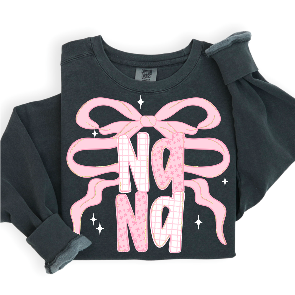Coquette Nana Pink DTF Transfer