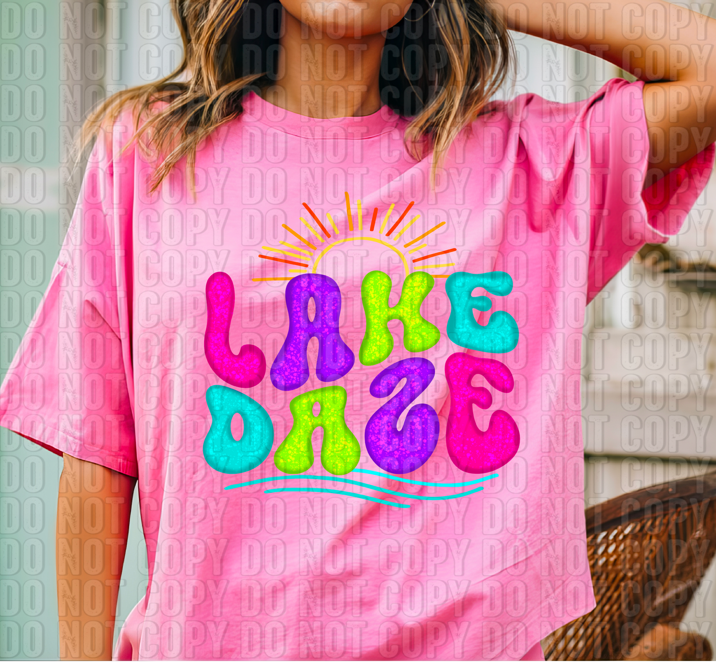 Lake Daze DTF Transfer
