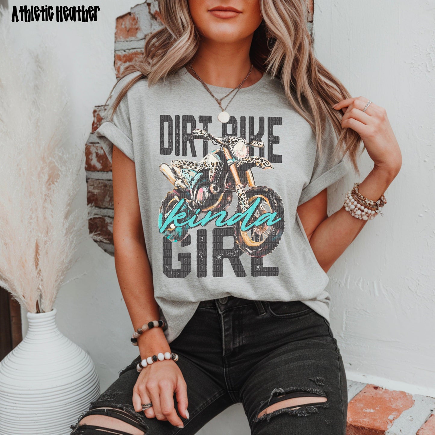 Dirt Bike Kinda Girl DTF Transfer