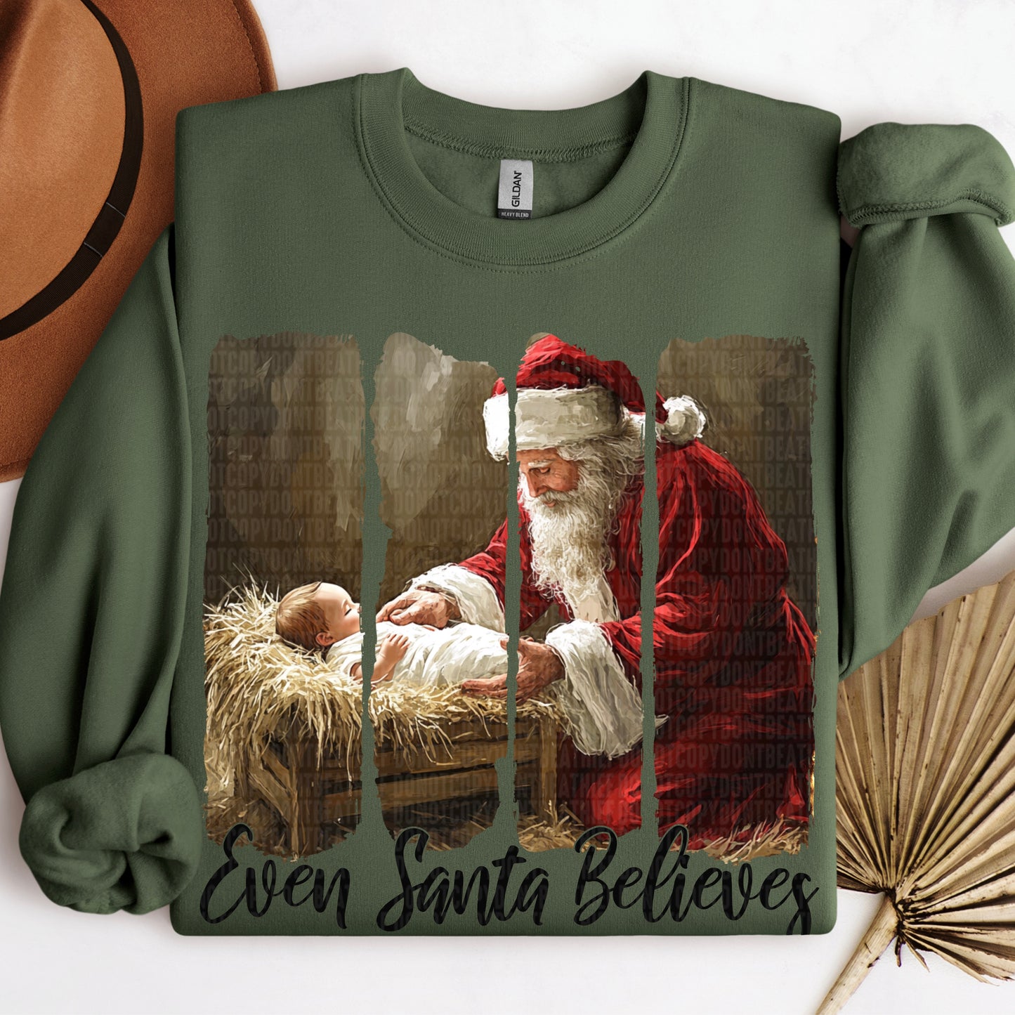 Even Santa Believes DTF Transfer