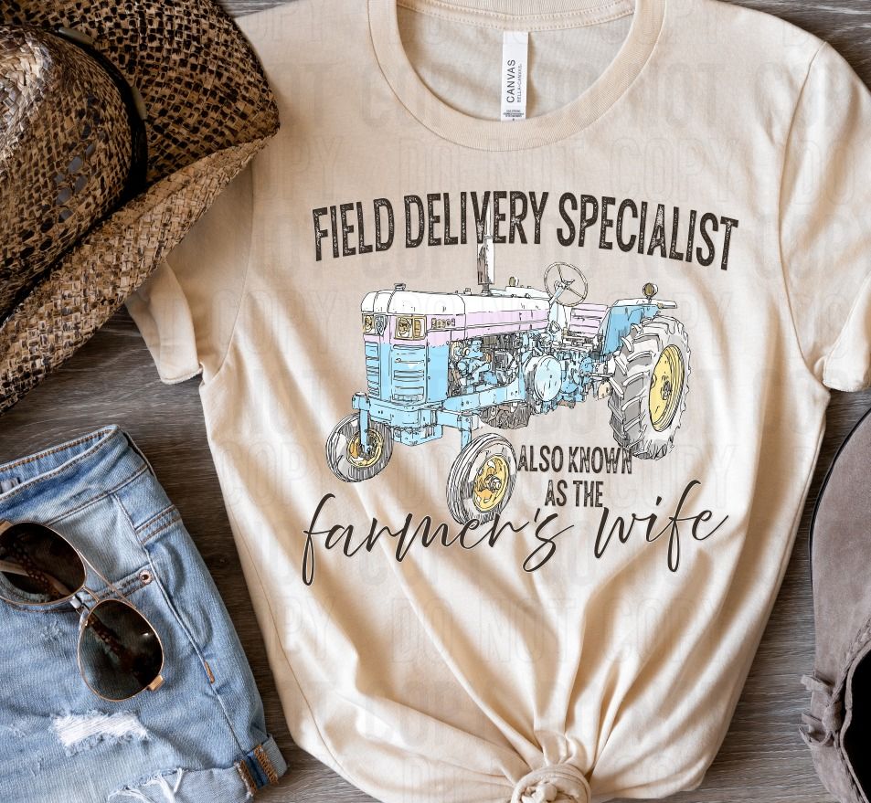Also Known As The Farmer's Wife DTF Transfer