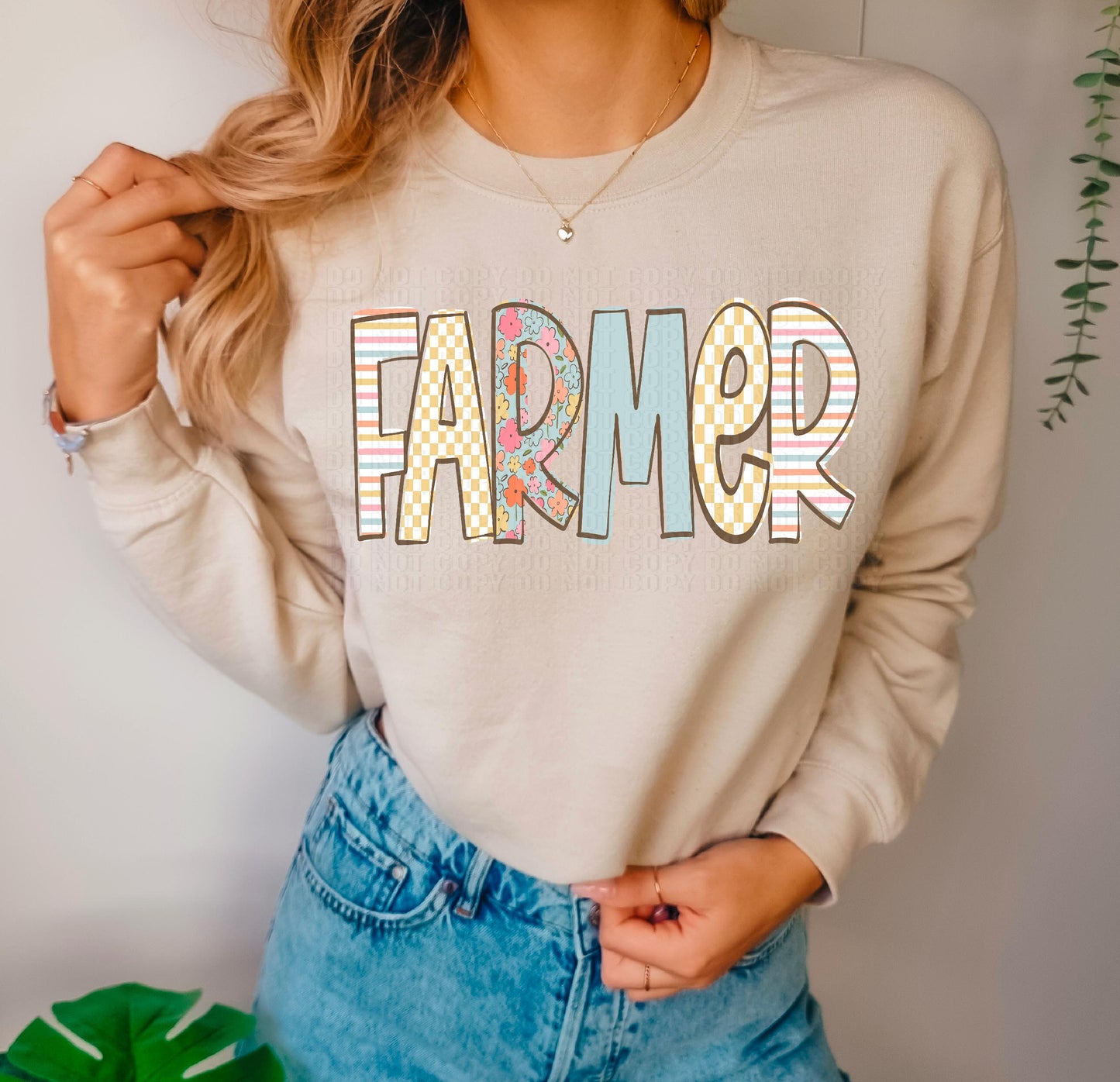 Doodle Loo Farmer DTF Transfer