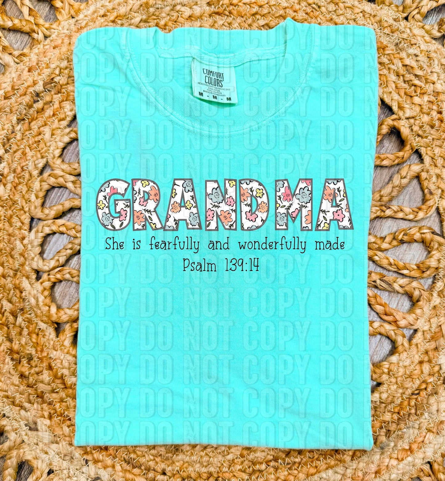 Grandma Fearfully And Wonderfully Made DTF Transfer