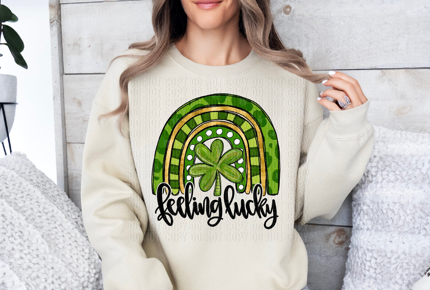 Feeling Lucky DTF Transfer