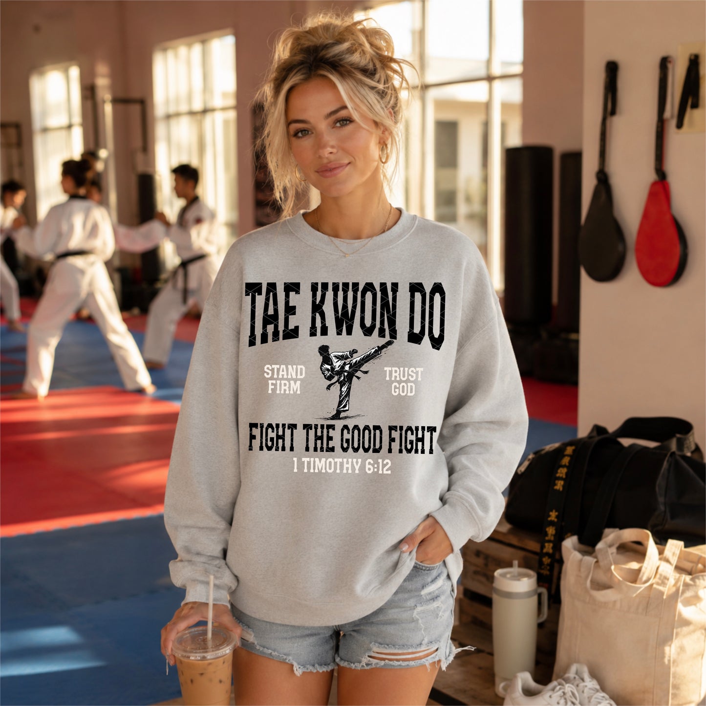 Tae Kwon Do | Fight The Good Fight Boy DTF Transfer