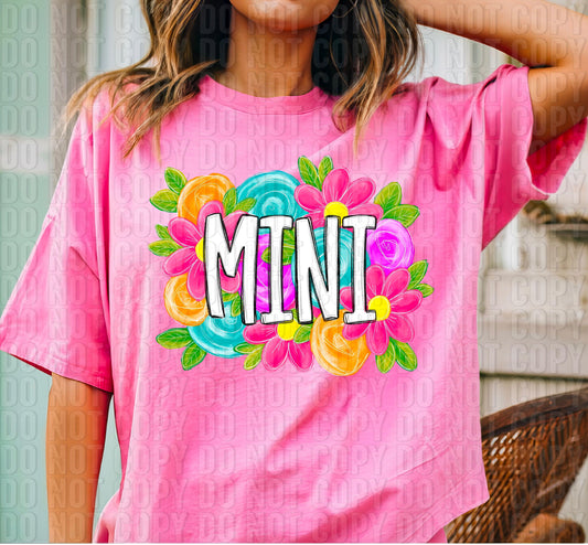 Mini Spring Floral DTF Transfer
