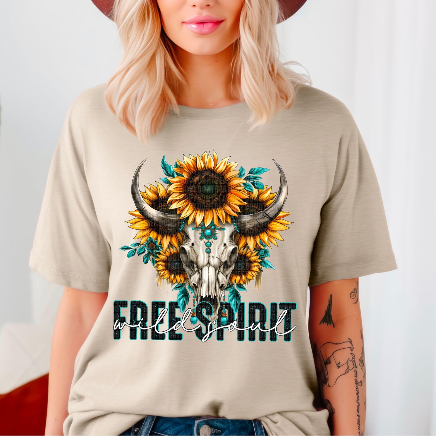 Free Spirit Wild Soul DTF Transfer