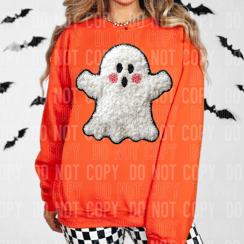 Ghost Yarn Faux DTF Transfer