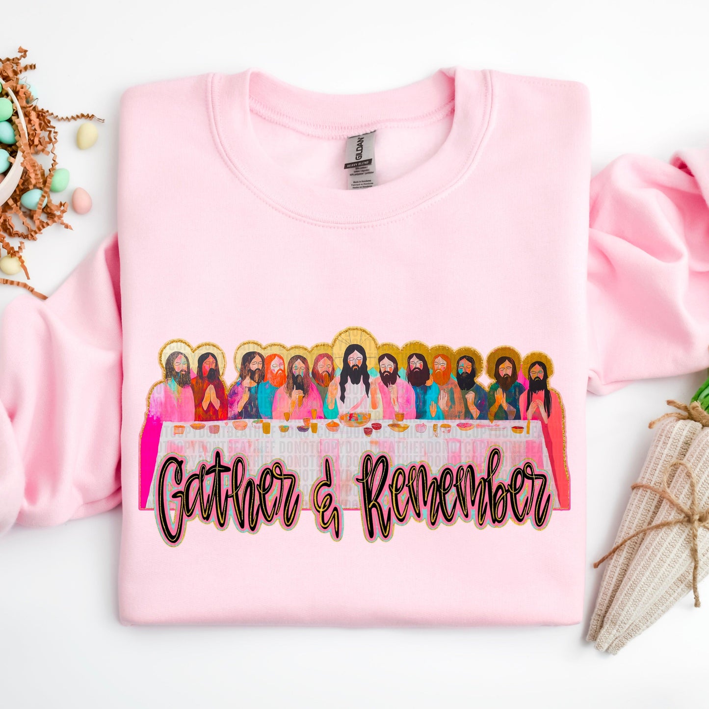 Gather & Remember DTF Transfer