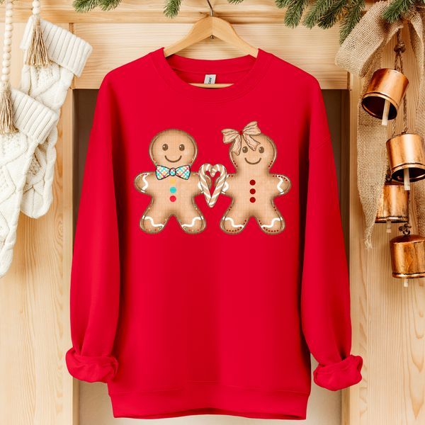 Gingerbread Couple DTF Transfer