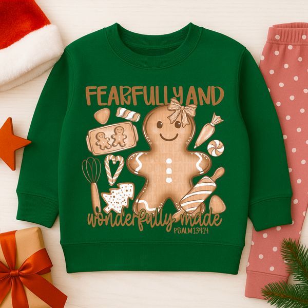 GingerGirl Fearfully And Wonderfully Made DTF Transfer
