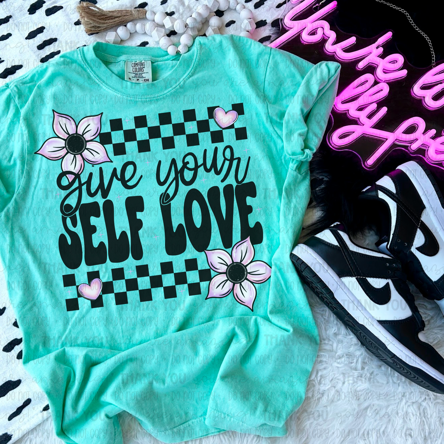 Give Yourself Love DTF Transfer