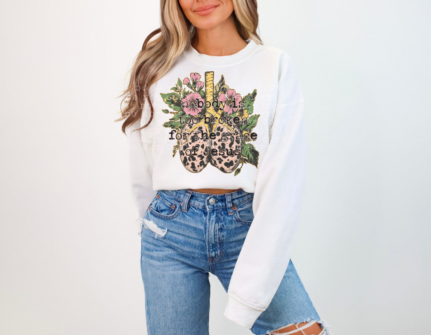 Grace Of Jesus DTF Transfer