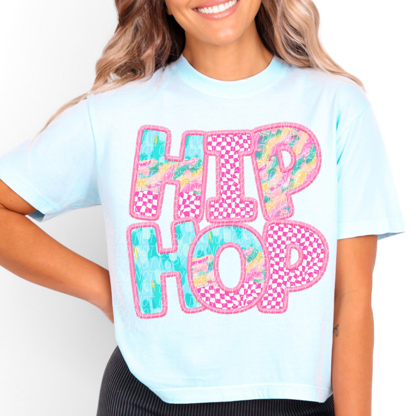 Hip Hop Spring Faux DTF Transfer