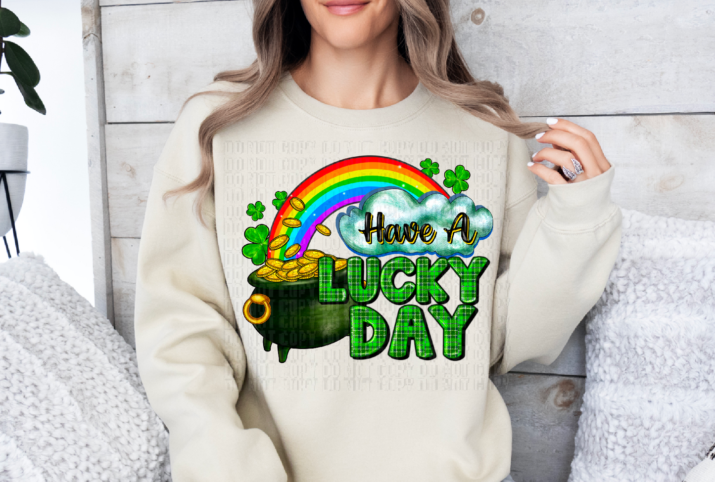 Have A Lucky Day DTF Transfer