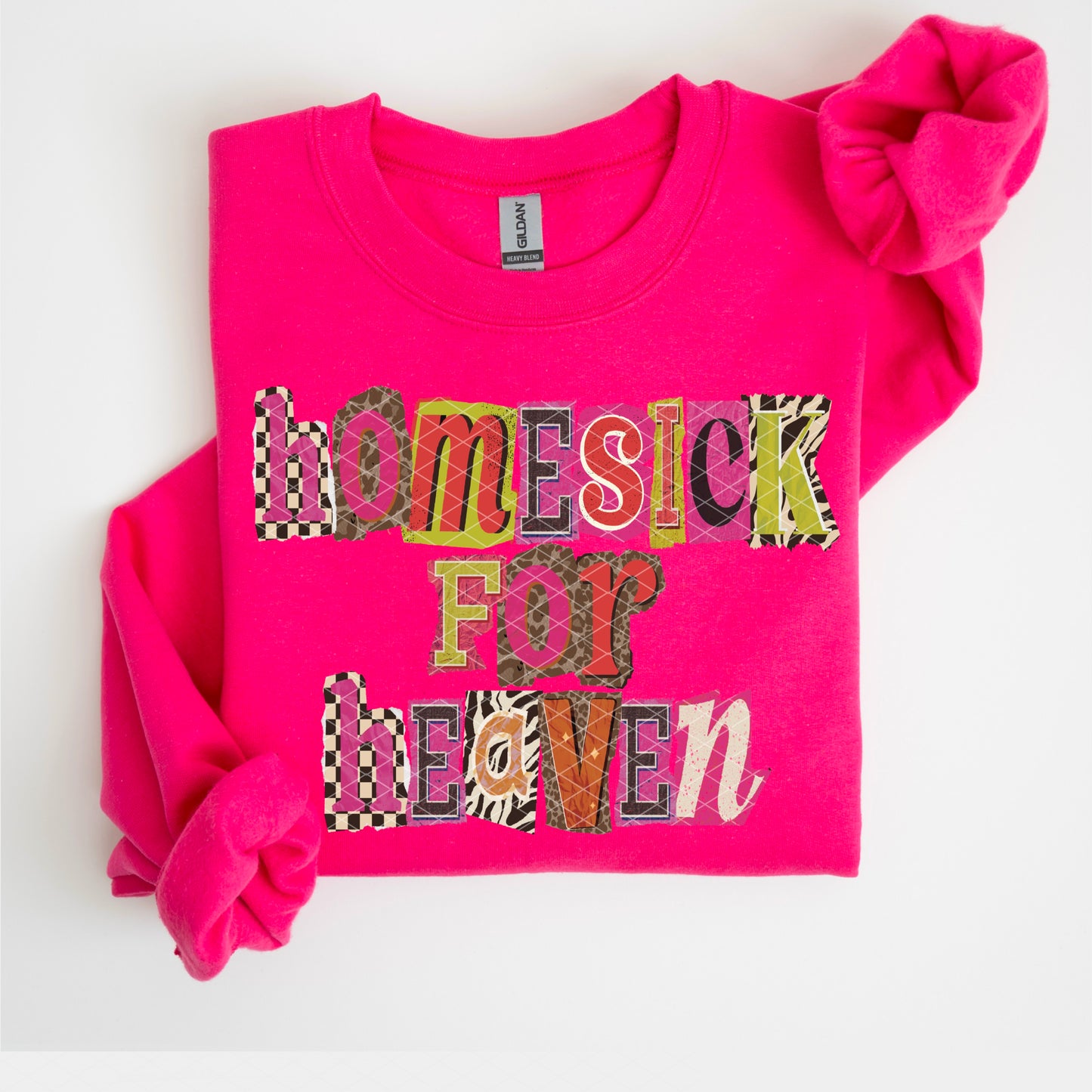 Homesick For Heaven- Ransom Letters DTF Transfer