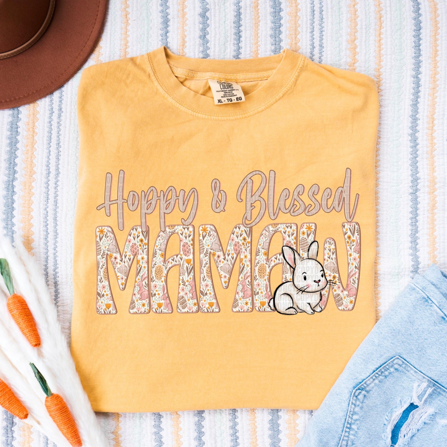 Hoppy & Blessed Mamaw DTF Transfer