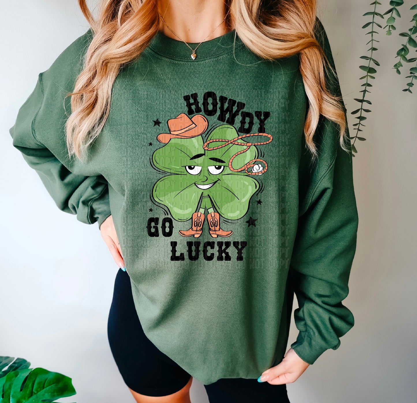Howdy Go Lucky DTF Transfer