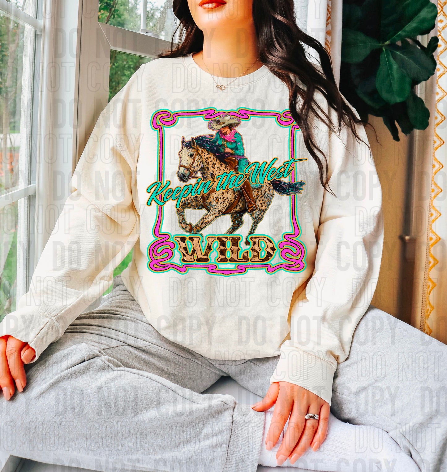 Keepin' The West Wild DTF Transfer