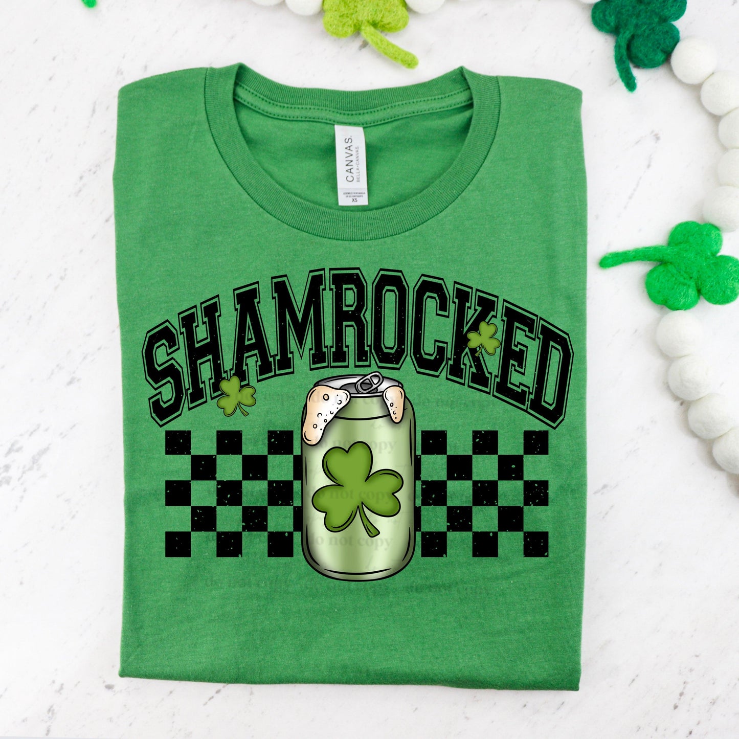 Shamrocked DTF Transfer