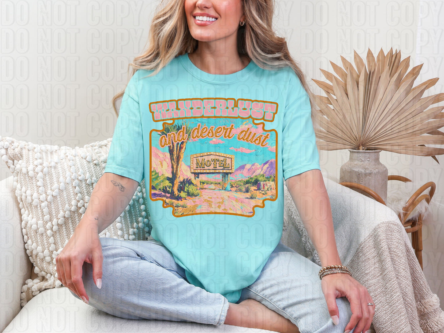 Wanderlust And Desert Dust DTF Transfer