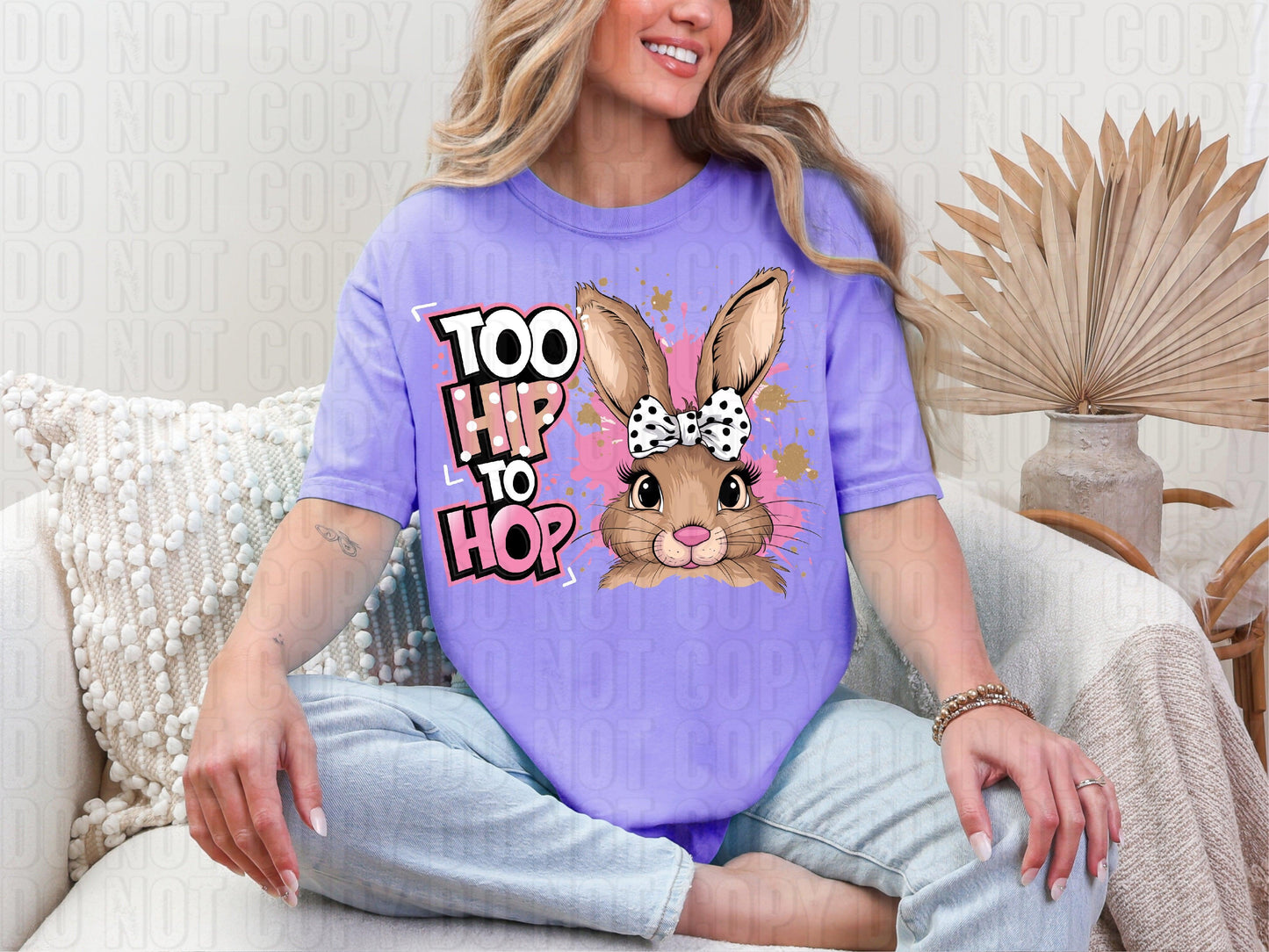 Too Hip To Hop DTF Transfer